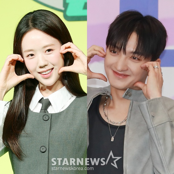 왼쪽부터 지예은, 바타 /사진=스타뉴스DB