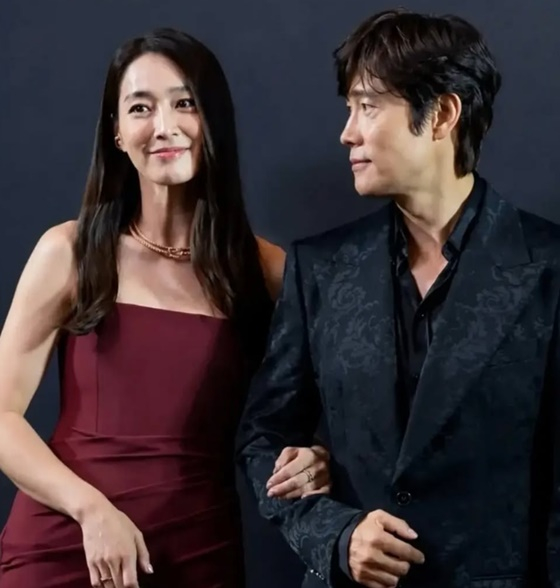 이민정(왼쪽), 이병헌/사진=이민정 SNS