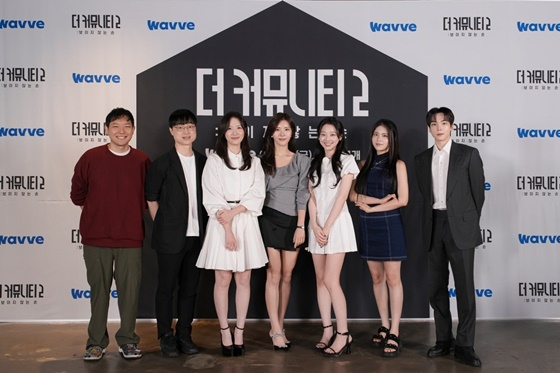 승우아빠(왼쪽부터), 이재용, 박세승, 신혜원, 이수민, 이지나, 정재호/사진=웨이브