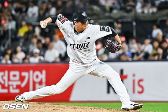 Woo Kyu-min pitching in the Hanwha Eagles game on the 3rd. /Photo=OSEN