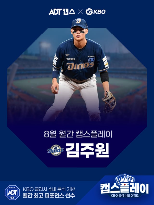 김주원. /사진=KBO