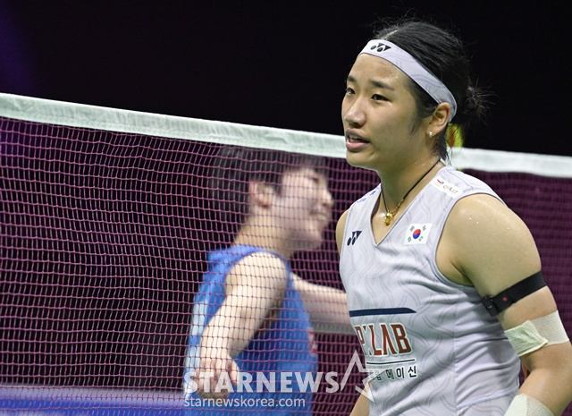 Akane Yamaguchi y Ahn Se-young (derecha). /Foto=Reuters=News1