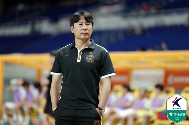FCソウルの金基東(キム·ギドン)監督。 /写真=韓国プロサッカー連盟提供