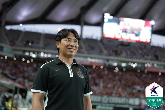 FCソウルの金基東（キム·ギドン）監督。 /写真=韓国プロサッカー連盟提供