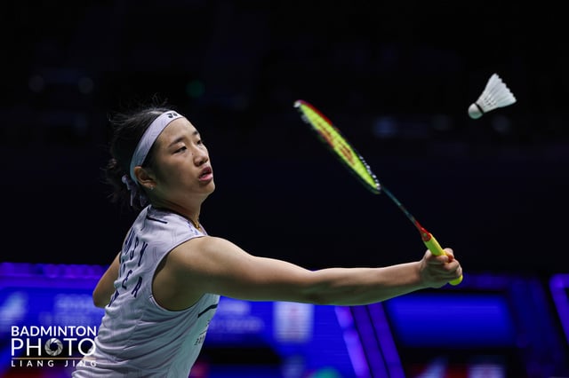 2026世界バドミントン連盟(BWF)ワールドツアー中国マスターズ女子シングルス優勝を狙うアン·セヨン。 /写真=大韓バドミントン協会提供