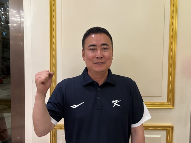 Coach Jung Yoon-jin, who has taken charge of the U-18 national baseball team for the first time in 13 years to lead them at the Asian Youth Baseball Championship. /Photo=Joint Press Team