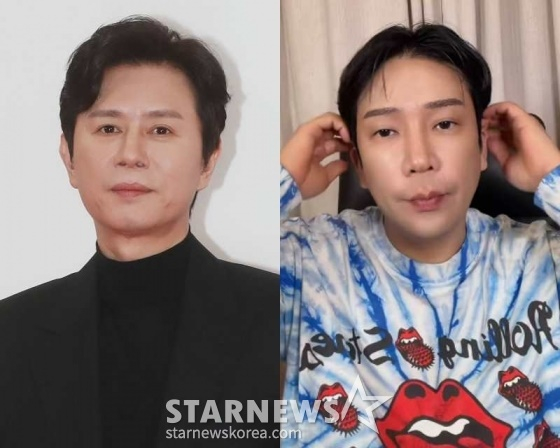 김민종(왼쪽), MC몽/사진=스타뉴스, MC몽 SNS