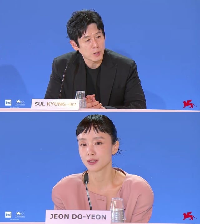 Seol Kyeong-gu, Jeon Do-yeon / Photo=83rd Venice International Film Festival