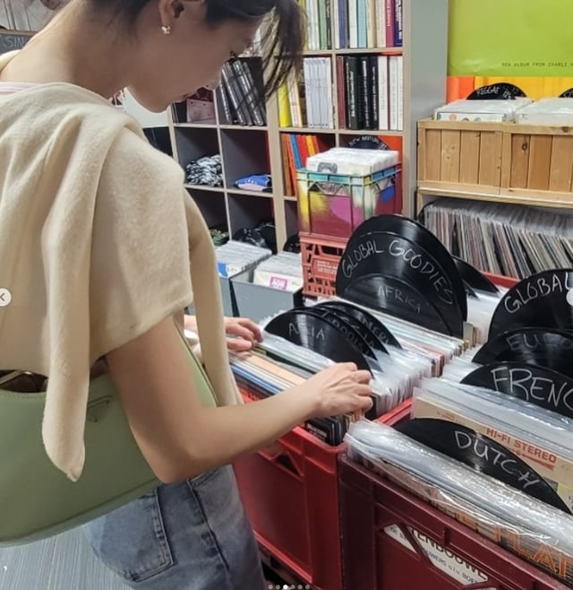/Foto=SNS de Baek Jin-hee
