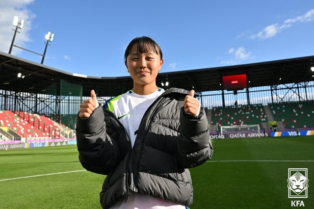 조혜영. /사진=대한축구협회 제공