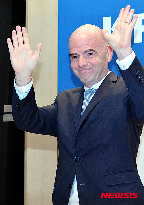 Gianni Infantino, chủ tịch FIFA. /ảnh=NEWSIS