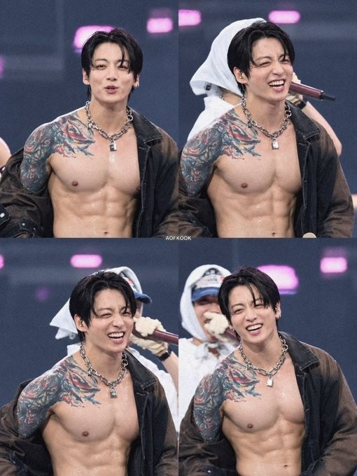 Foto: recopilación de cuentas de fans de Jung-kook en X
