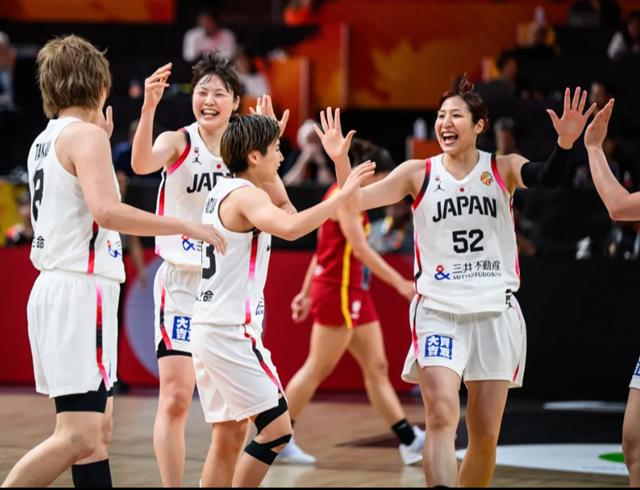 일본 여자농구 대표팀. /사진=FIBA