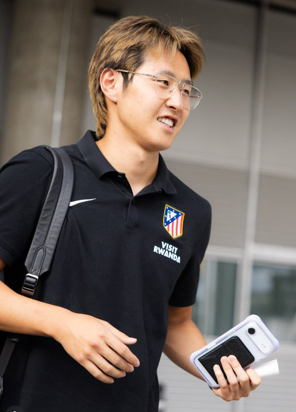 Lee Kang-in. /Photo=Atletico Madrid official SNS screenshot