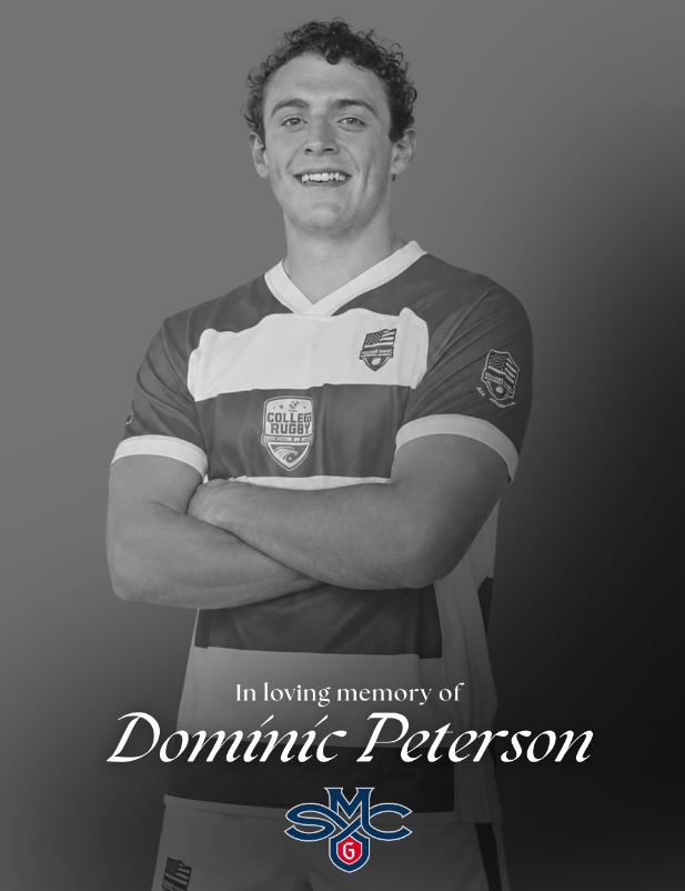 Tribute post for Dominick Peterson. /Photo=College Rugby US archive