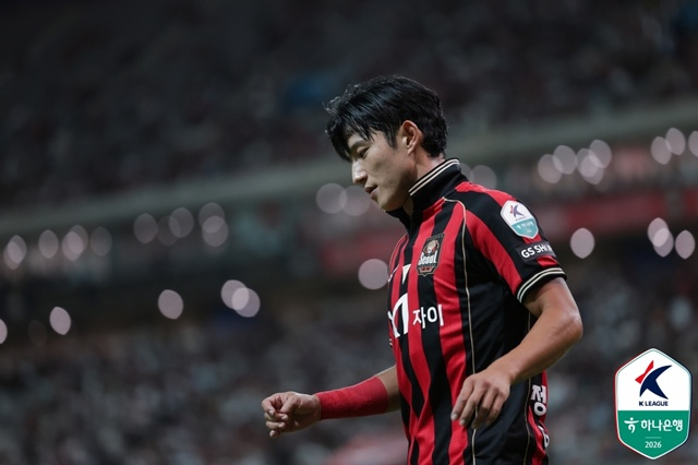 FCソウルのチョン·スンウォン。 /写真=韓国プロサッカー連盟提供
