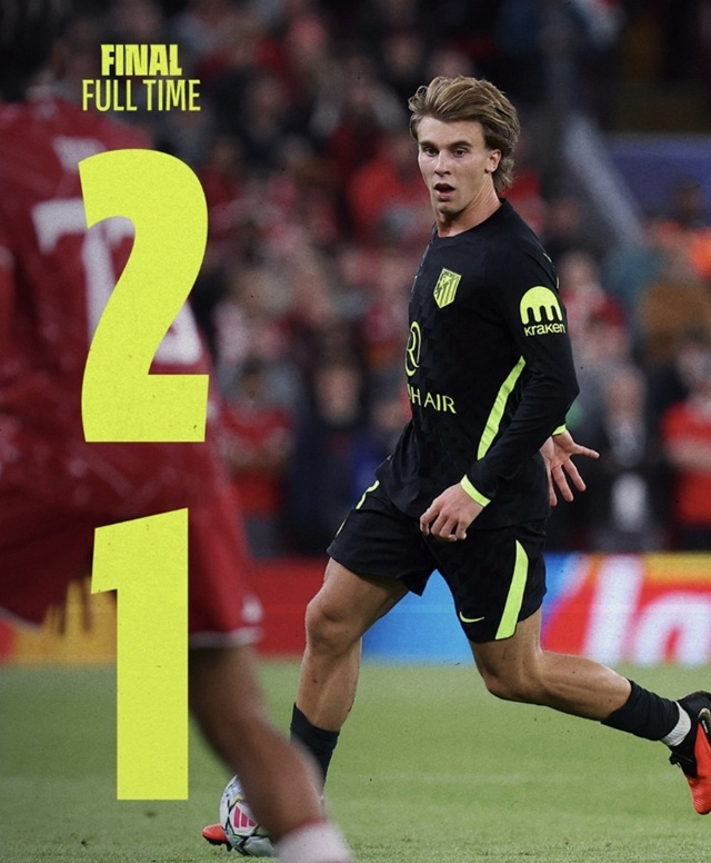 Final score. /Photo=Atletico Madrid SNS