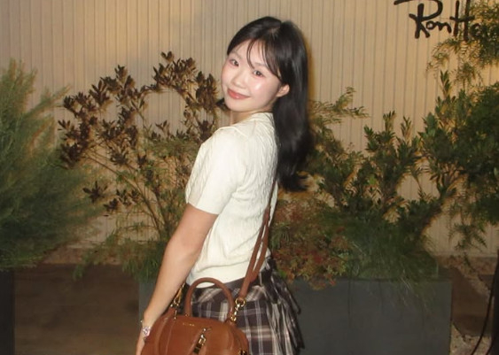 中井亜美./写真=中井亜美SNSしりとり