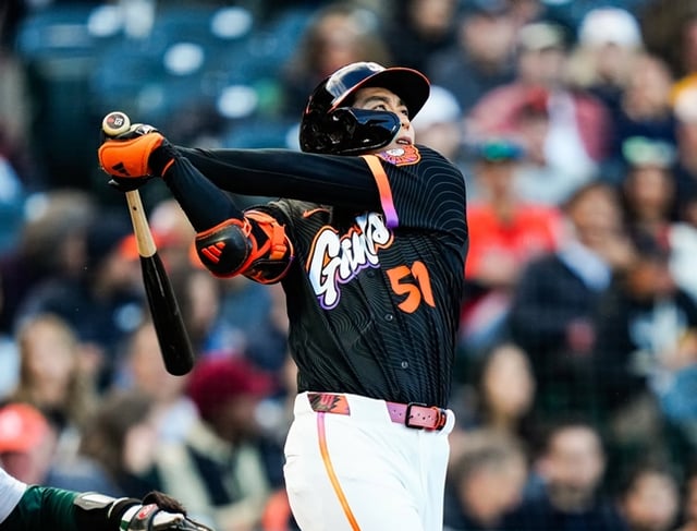 Lee Jung-hoo at bat. /Photo=San Francisco Giants official SNS