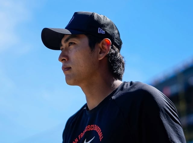 Lee Jung-hoo during batting practice. /Photo=San Francisco Giants official SNS