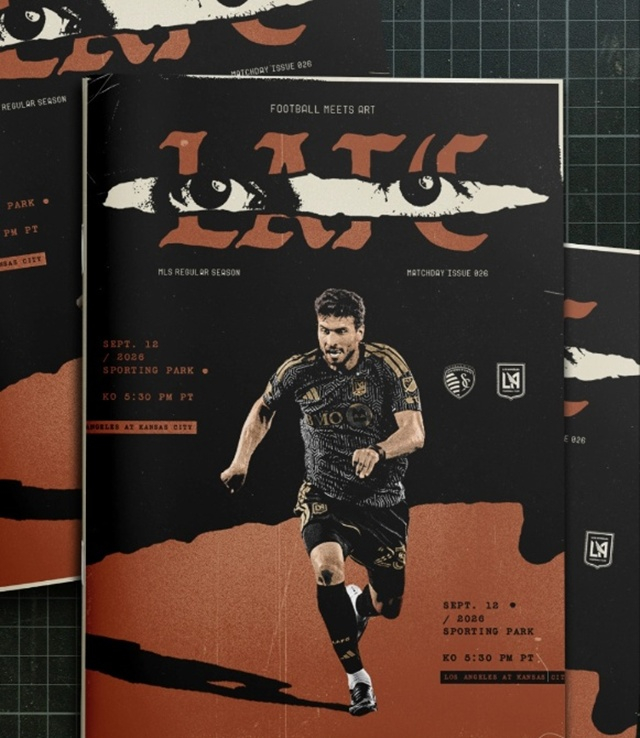 LAFC-캔자스시티 경기 포스터. /사진=LAFC SNS