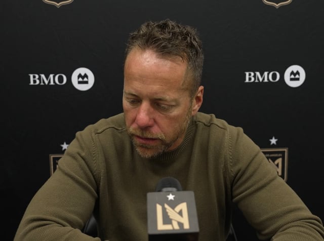 Marc Dos Santos, LAFC head coach. /Photo=LAFC official video screenshot