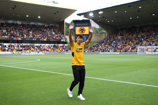 Hwang Hee-chan during his time at Wolverhampton. /Photo=Screenshot from Hwang Hee-chan's SNS
