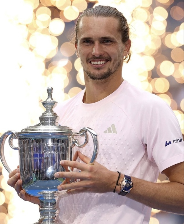 Alexander Zverev, winner of the US Open. /Photo=US Open SNS