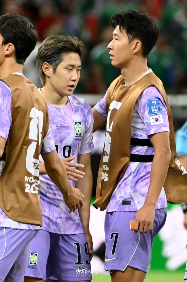 이강인(왼쪽)과 손흥민. /사진=김진경 대기자