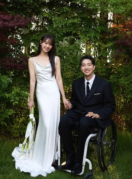 송지은, 박위(오른쪽)/사진=박위 SNS