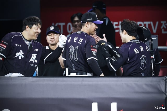 KT 선수단. /사진=KT 위즈
