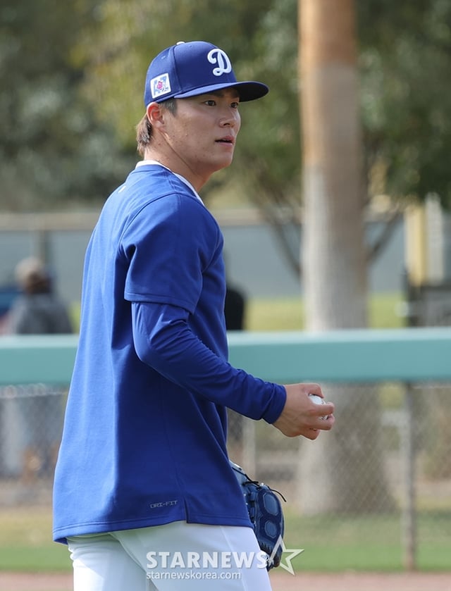 LA Dodgers' Yoshinobu Yamamoto. /Photo=Chief correspondent Kim Jin-kyung