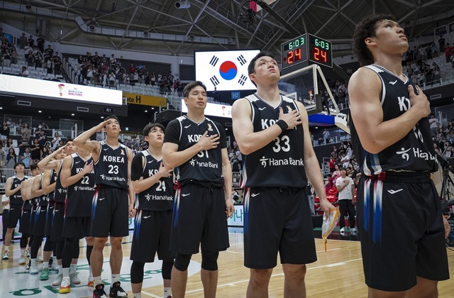 South Korea Nam Ja-nong-gu (CEO) team. /Photo=Korea Basketball Association provided