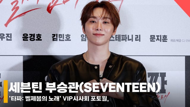 세븐틴 부승관 /사진=전시윤 기자