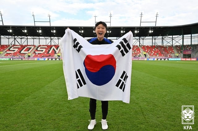 박윤정 20세 이하(U20) 여자축구대표팀 감독. /사진=대한축구협회 제공