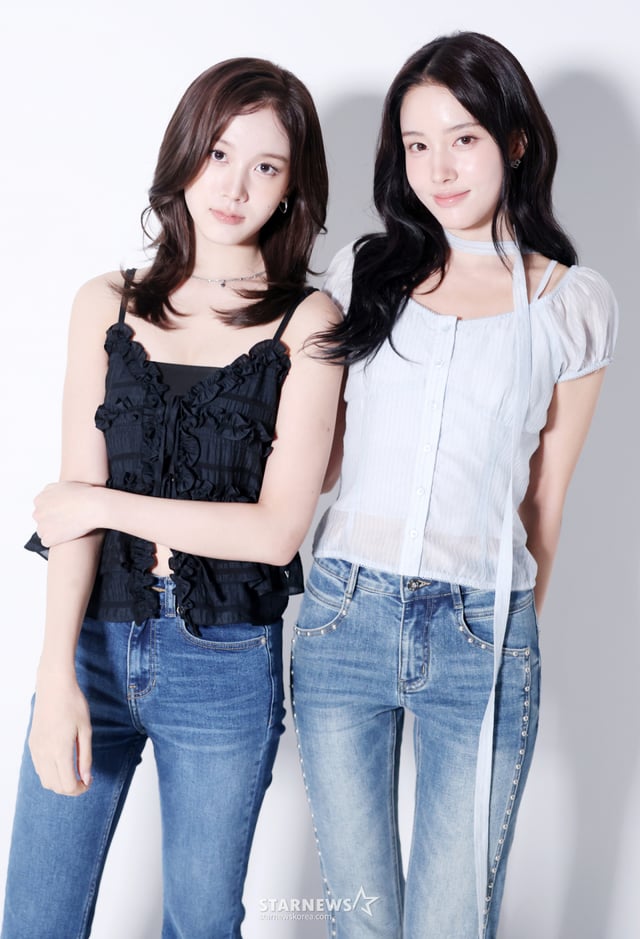 스테이씨 재이(왼쪽), 윤 /사진=김휘선 기자 hwijpg@