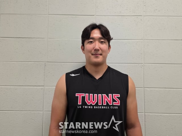 LG 손주영이 16일 창원 NC전을 앞두고 스타뉴스와 인터뷰에 응했다. /사진=김동윤 기자