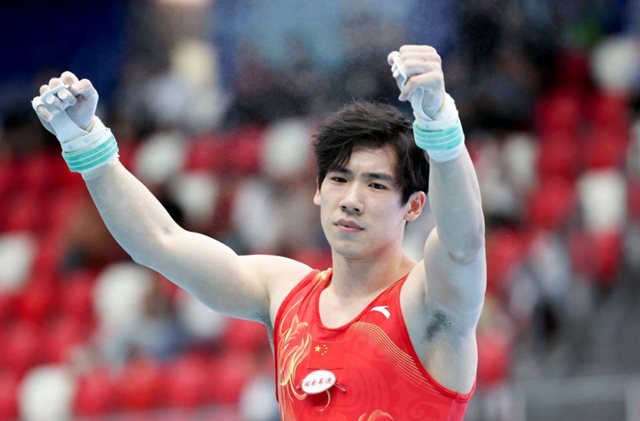 Zhang Boheng. /Photo=Chinese Gymnastics Association capture