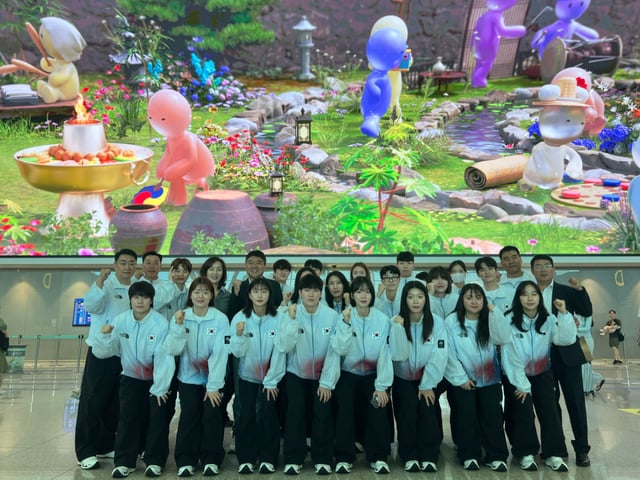 한국 여자 핸드볼 대표팀. /사진=대한핸드볼협회 제공