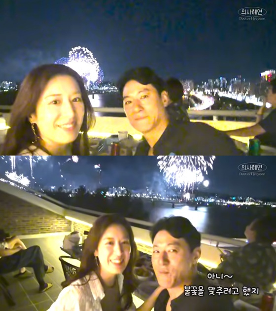 민혜연, 주진모 부부/사진=민혜연 유튜브