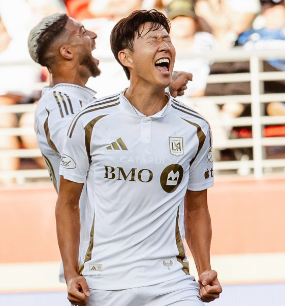 손흥민. /사진=LAFC 공식 SNS 갈무리