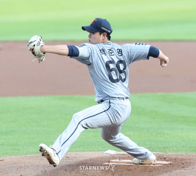 한화 이글스 박준영(68번). /사진=김진경 대기자