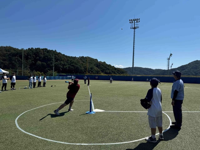 2026년 야구로 통하는 가을 티볼캠프 모습. /사진=KBO 제공