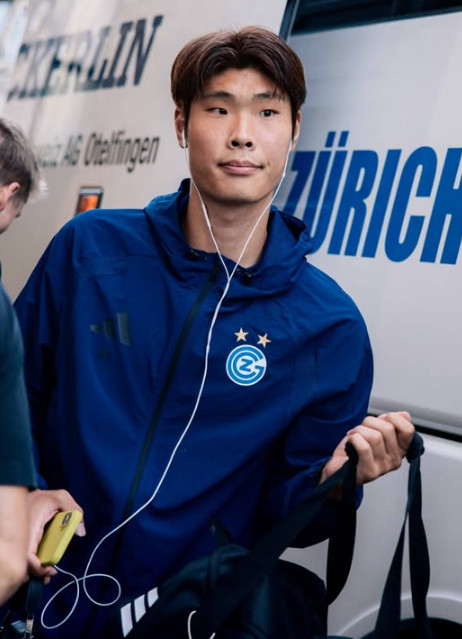 Grasshopper striker Lee Young-jo. /Photo=Grasshopper SNS archive