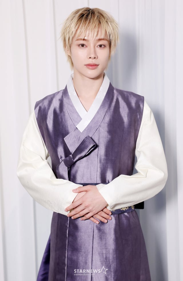 TEMPEST Hanbin's solo debut & hanbok interview /Photo=Reporter Kim Hwi-seon hwijpg@