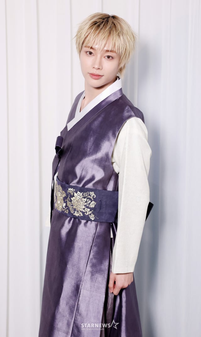 TEMPEST Hanbin's solo debut & hanbok interview /Photo=Reporter Kim Hwi-seon hwijpg@