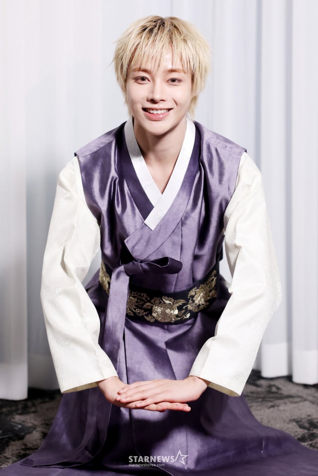 Tempest's Hanbin solo debut & hanbok interview /Photo=Reporter Kim Hwi-seon hwijpg@