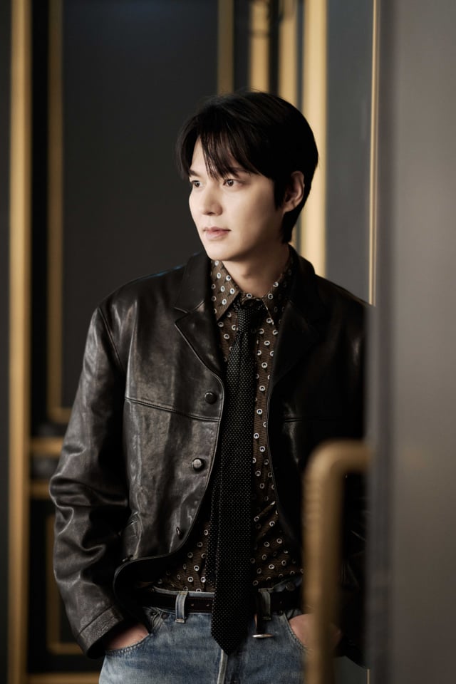 Lead actor Lee Min-ho of the film "Assassins (The Assassins)" poses for a roundtable interview held on the 11th. /Photo provided by HYBE MediaCoop 2026.09.11 /Photo=Lee Dong-hoon photoguy@