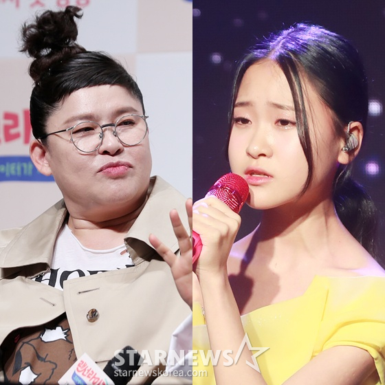 왼쪽부터 이영자, 김다현 /사진=스타뉴스