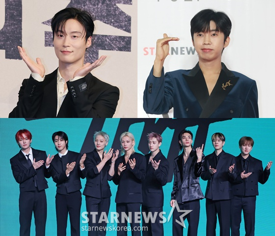 (From top left clockwise) Actor Heo Nam-jun, singer Im Young-woong, group Stray Kids /Photo=StarNews